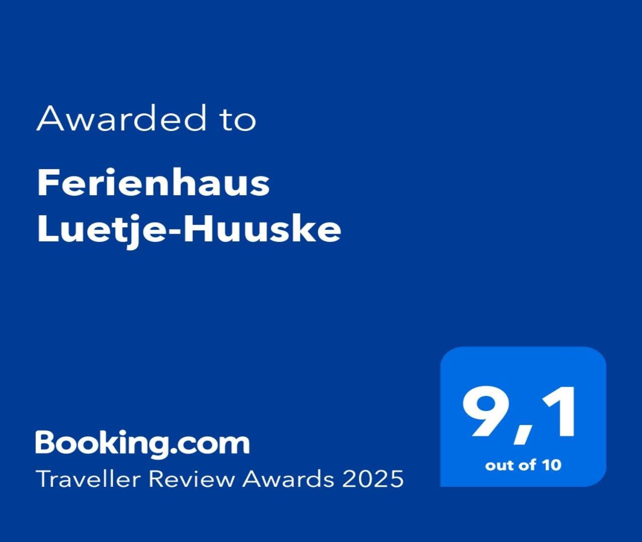 Ferienhaus Luetje-Huuske Krummhorn Bagian luar foto